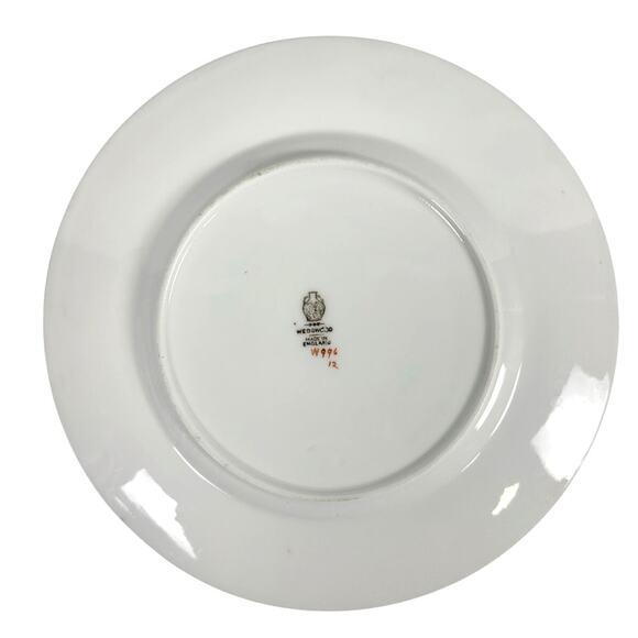 Antique Wedgwood Retired Ventnor Enameled 8.75" Luncheon Plates 1920's - Picture 7 of 8